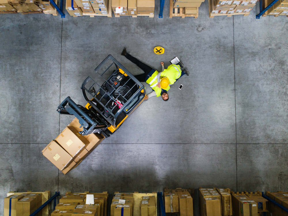 Workers' Compensation Lawyer Dunkirk, NY - Warehouse workers after an accident in a warehouse.